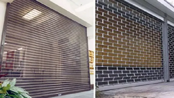 Perforated Rolling shutters